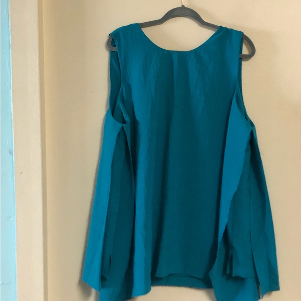 Linen-esq tunic